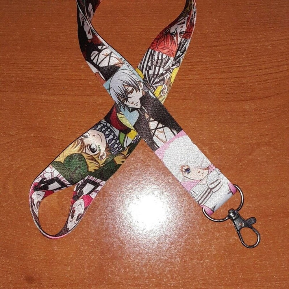 S6. Best Japanese Anime Yuri ON ICE One Size Multicolor Lanyard with Clip