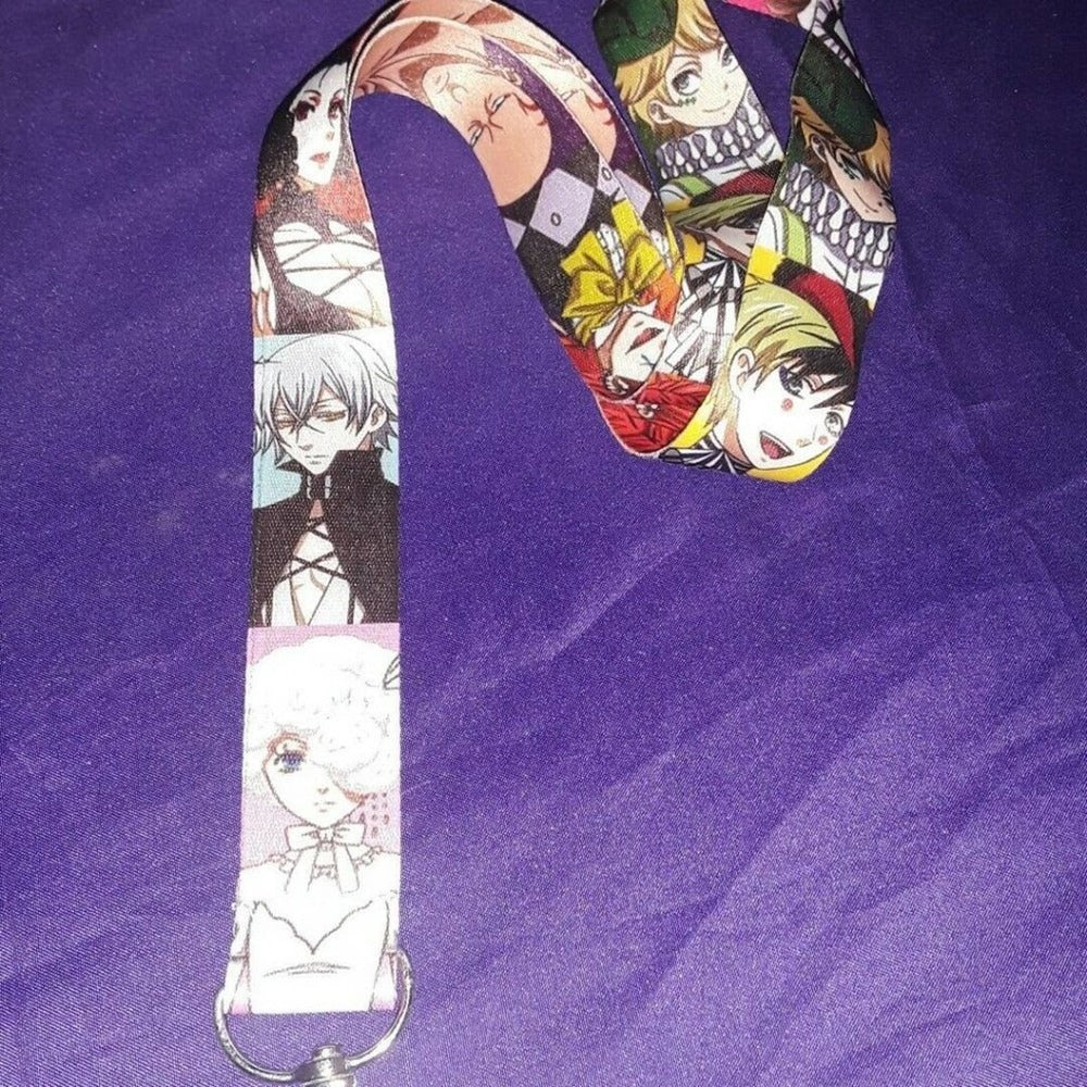 S6. Best Japanese Anime Yuri ON ICE One Size Multicolor Lanyard with Clip