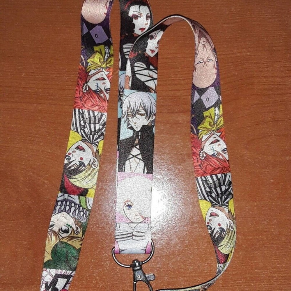 S6. Best Japanese Anime Yuri ON ICE One Size Multicolor Lanyard with Clip