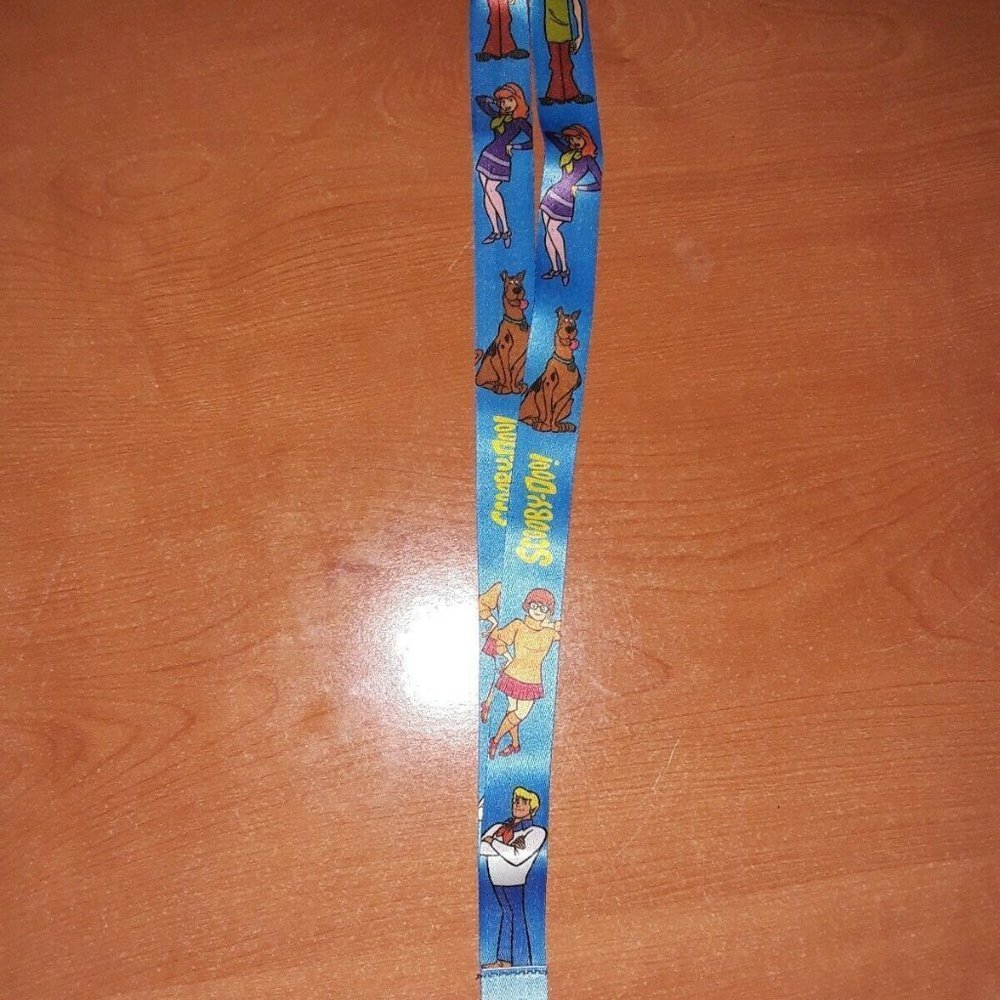 Best TV Series All Time Scooby Doo Blue Lanyard