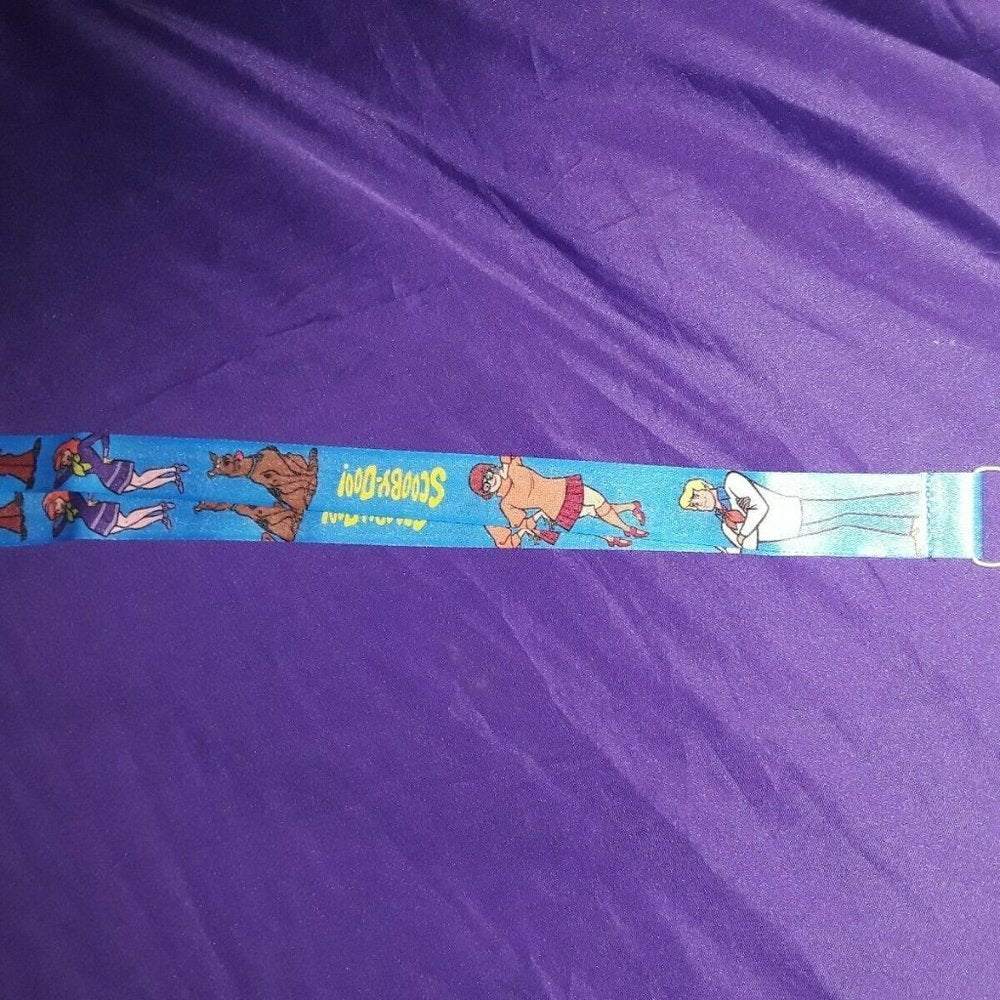 Best TV Series All Time Scooby Doo Blue Lanyard