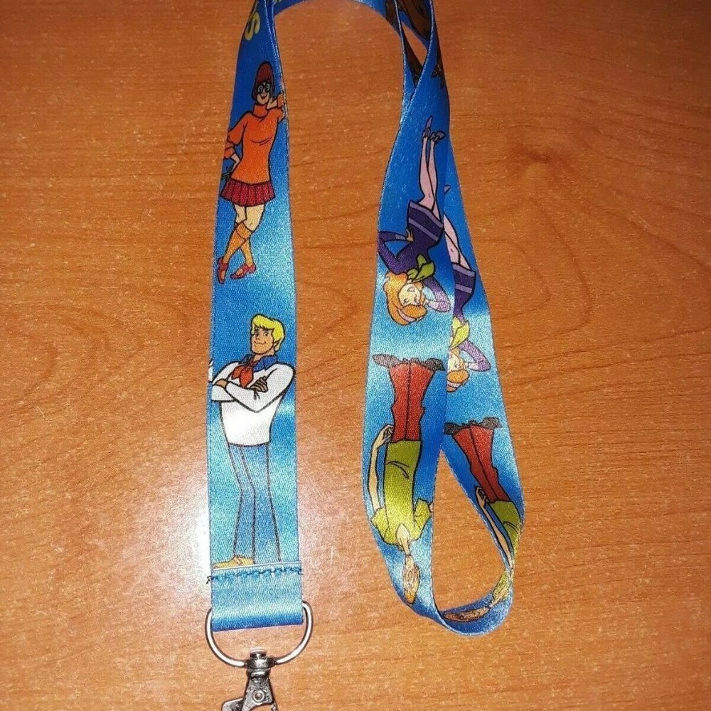 Best TV Series All Time Scooby Doo Blue Lanyard