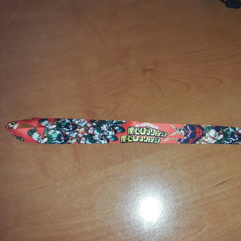 Best Japan Anime My Hero Academia Red Lanyard