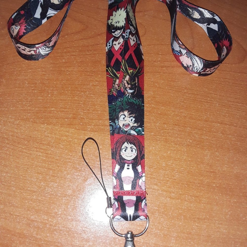 Best Japan Anime My Hero Academia Red Lanyard A