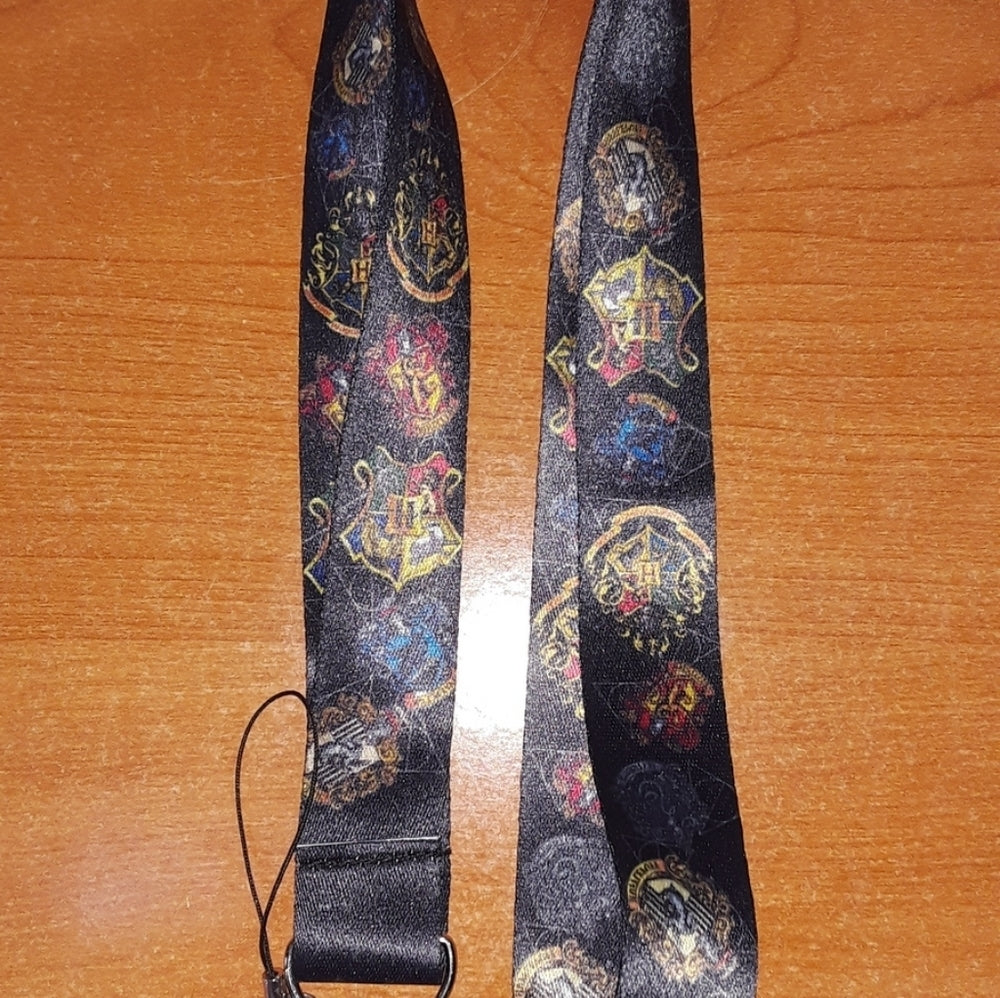 JK Rowling Harry Potter Teams Logos Lanyard