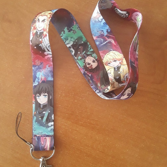 Japan Anime Demon Slayer Kimetsu No Yaiba Lanyard