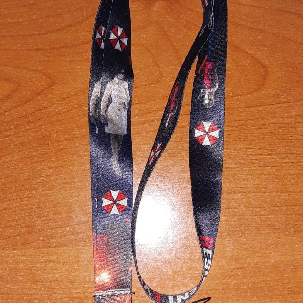 PS4 Game Resident Evil 2 Characters Lanyards