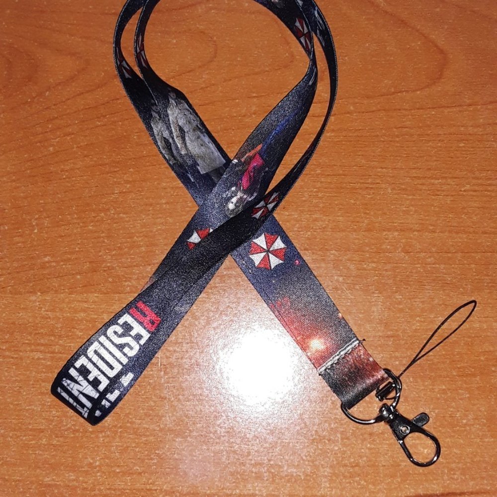 PS4 Game Resident Evil 2 Characters Lanyards