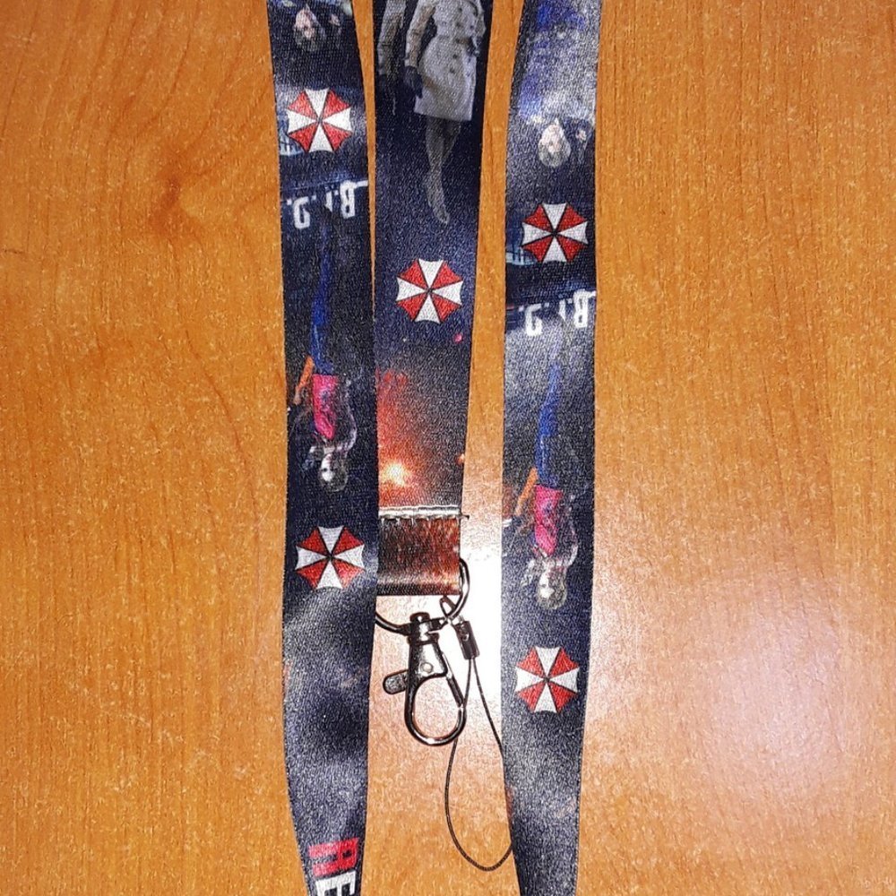 PS4 Game Resident Evil 2 Characters Lanyards