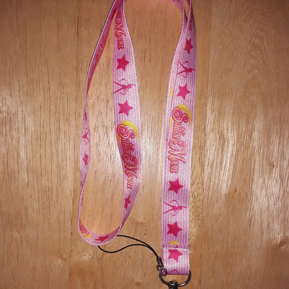 Japanese Anime Sailor Moon Pink Lanyard B