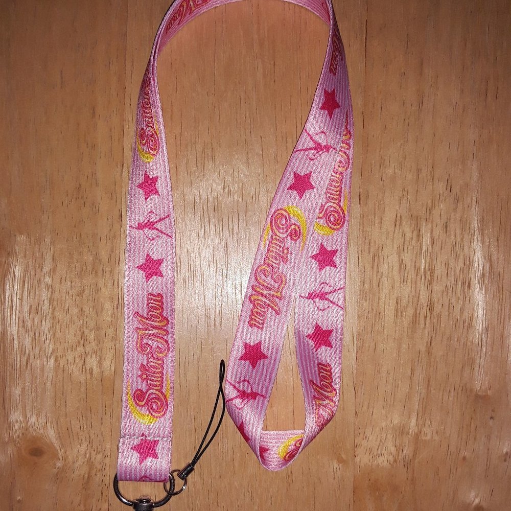Japanese Anime Sailor Moon Pink Lanyard B