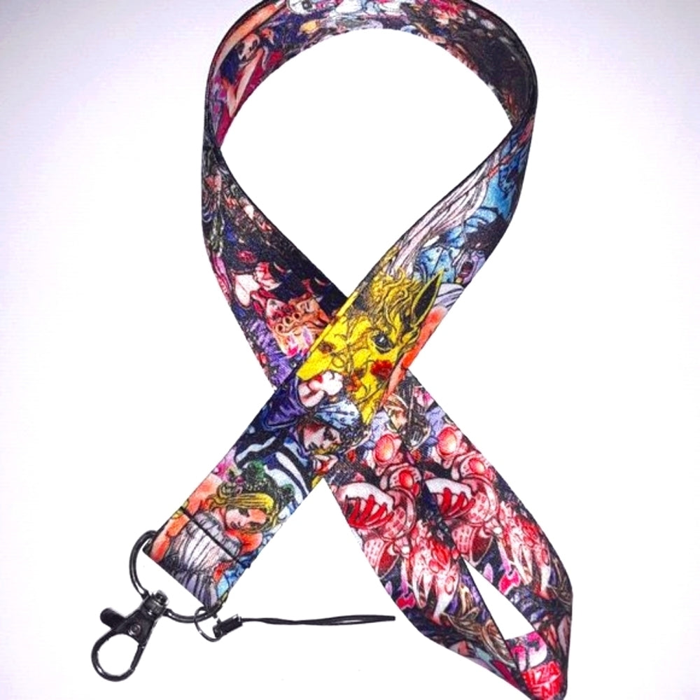 Best Anime Jojo Bizarre Adventure Purple Lanyard