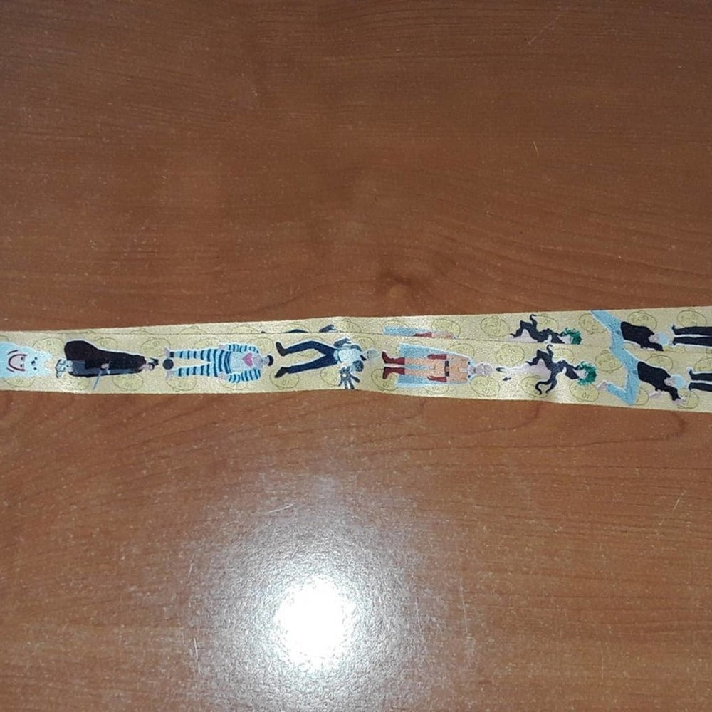 One Punch Man Manga Yellow Lanyard and Clip