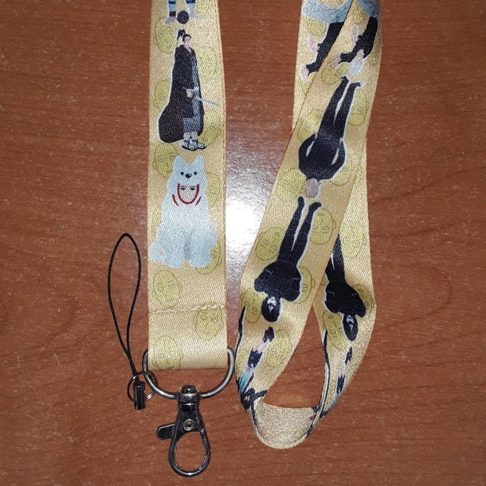 One Punch Man Manga Yellow Lanyard and Clip