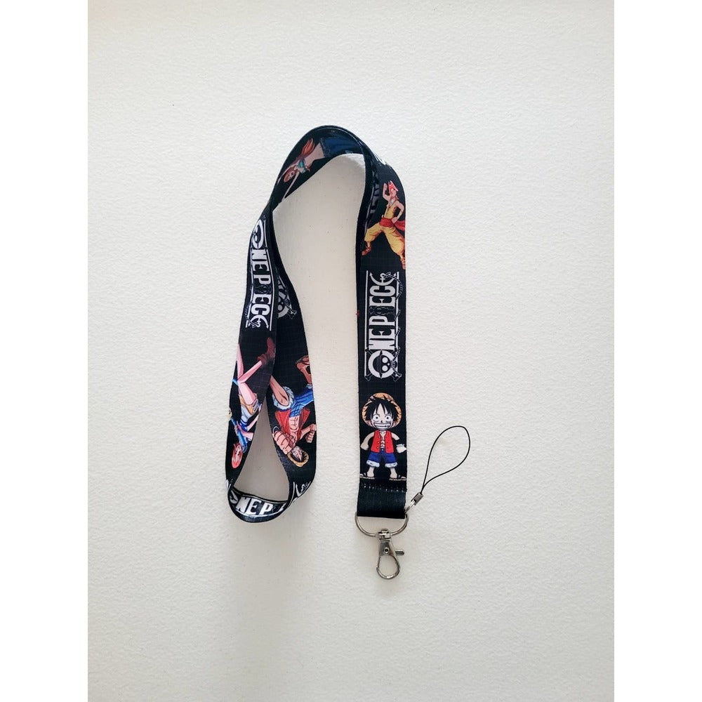 Best Japanese Anime TV Series One Piece Characters Cell phone Holder Lanyard B