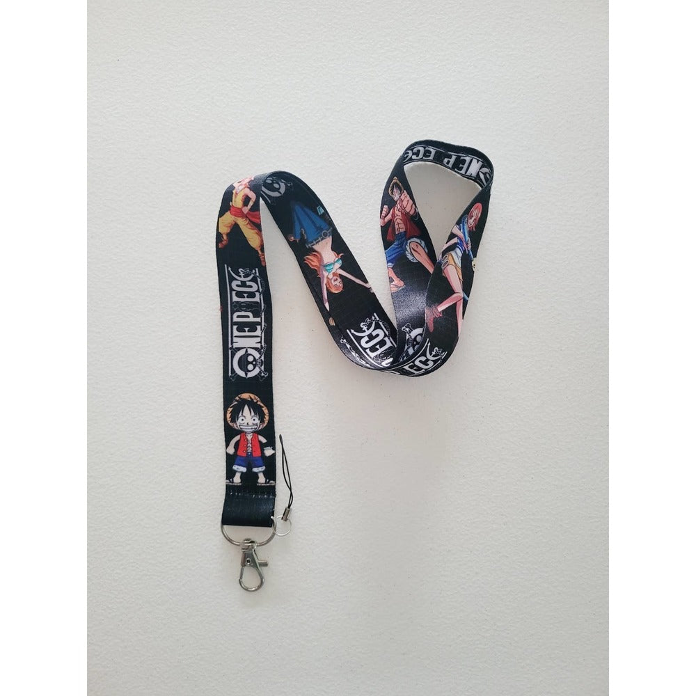 Best Japanese Anime TV Series One Piece Characters Cell phone Holder Lanyard B