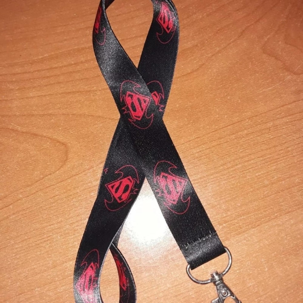 DC Comics Red One Size Batman V Superman Lanyard