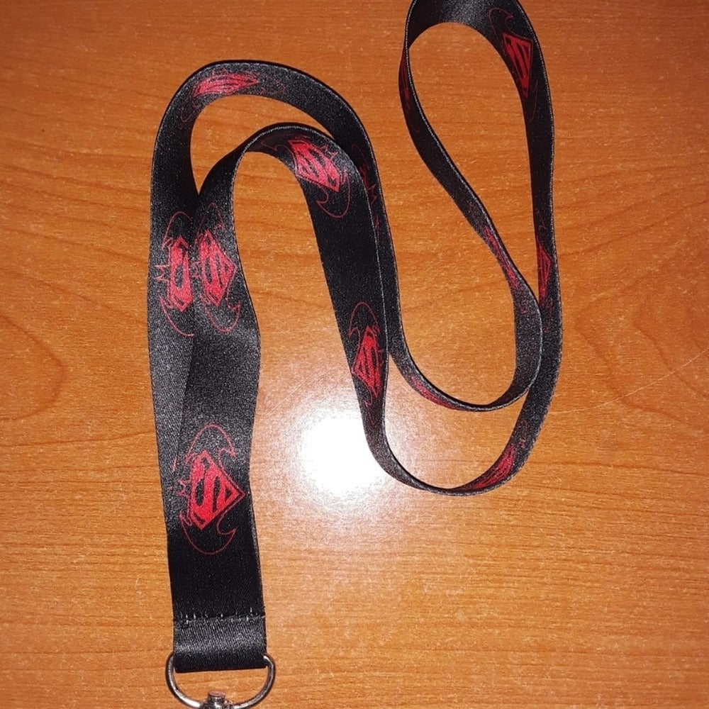 DC Comics Red One Size Batman V Superman Lanyard