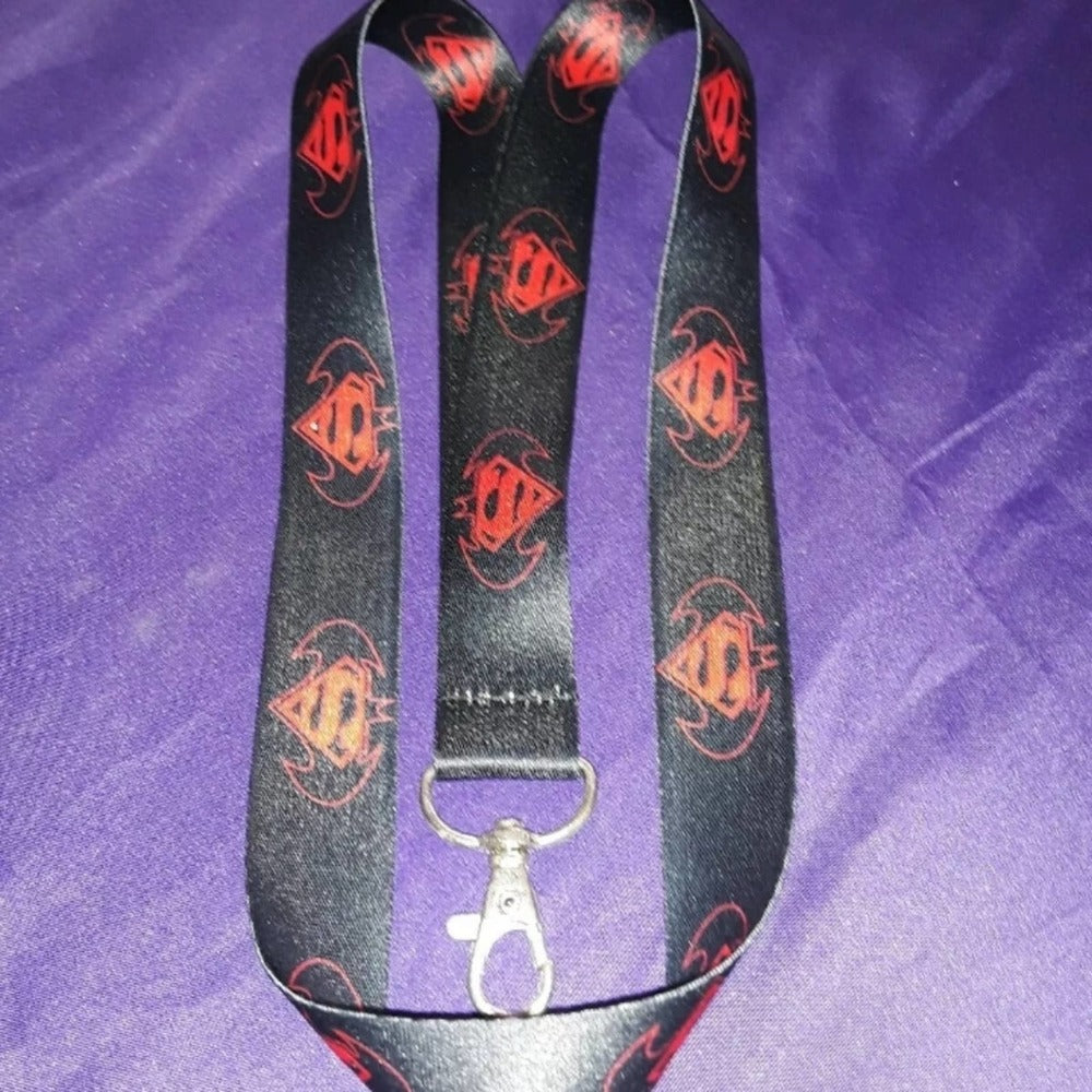 DC Comics Red One Size Batman V Superman Lanyard