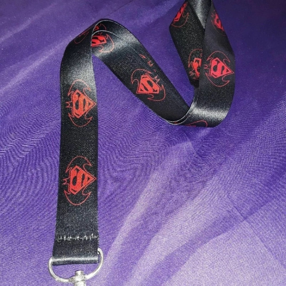 DC Comics Red One Size Batman V Superman Lanyard