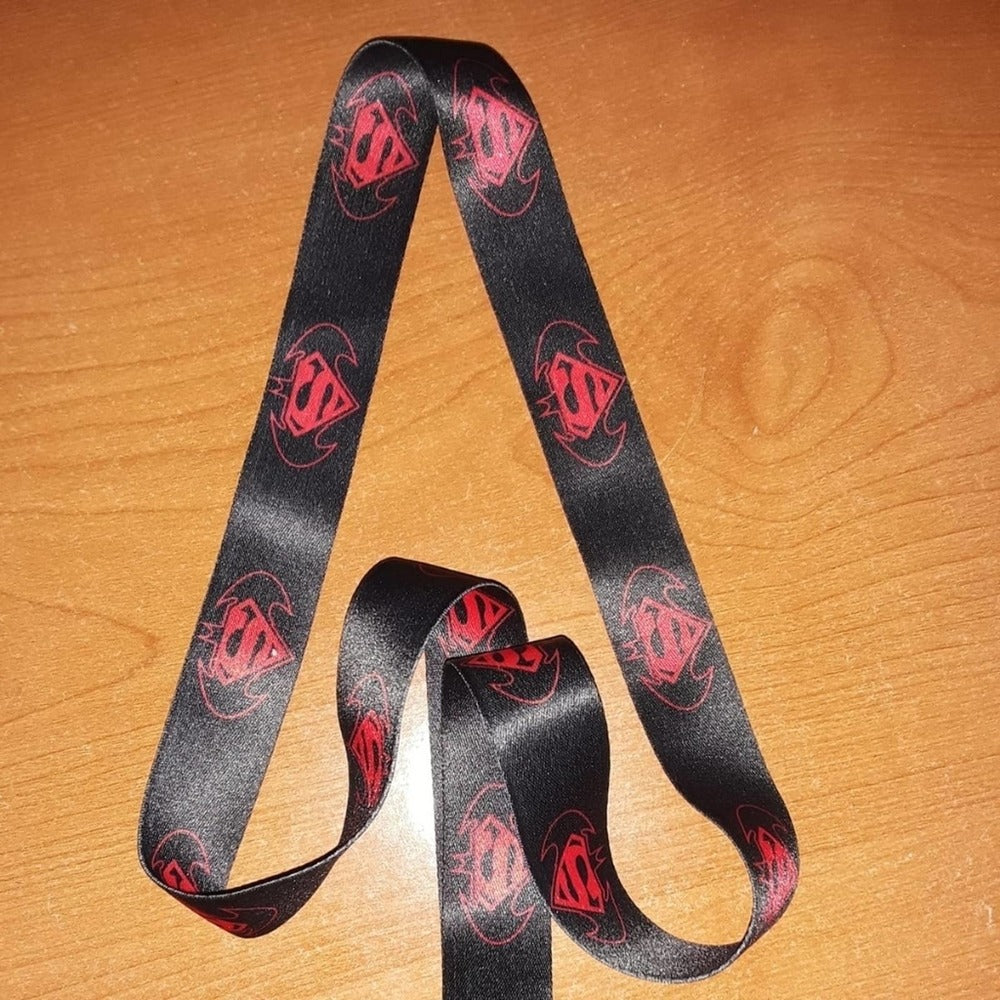 DC Comics Red One Size Batman V Superman Lanyard