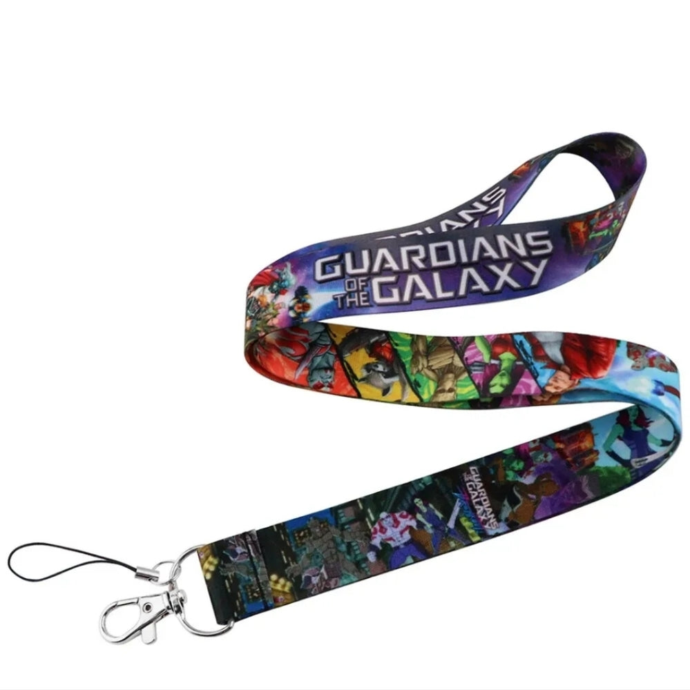 Marvel Universe Guardians of The Galaxy Characters Phone Holder Lanyard