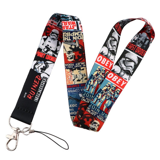 Top Movies All Time New Star Wars Cell Phone Holder Lanyard and Id Badge Clib