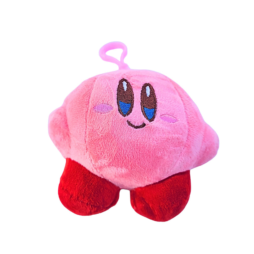Most Popular Classic Nintendo Character Kirby Normal Form Keychain Plush 10 Cm