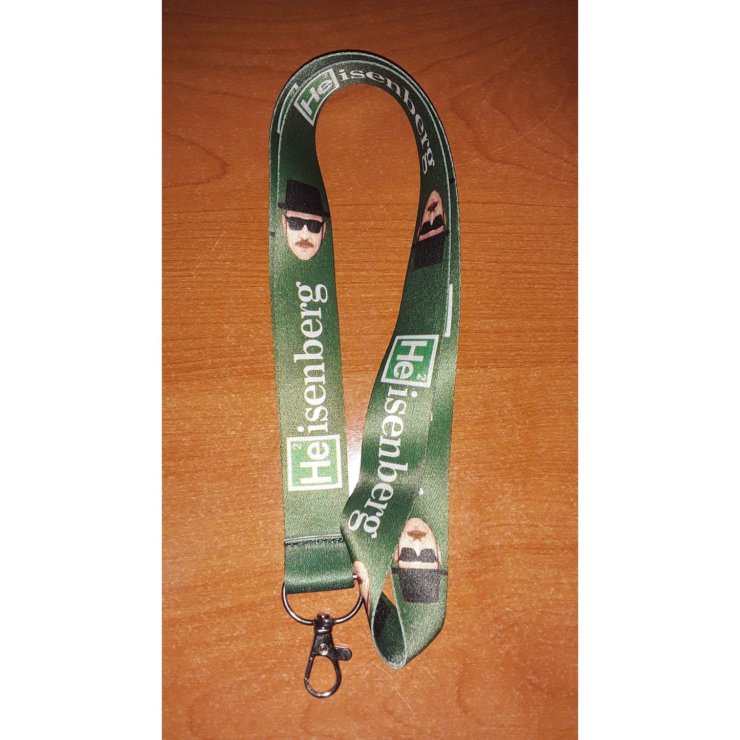 Best AMC TV Series Breaking Bad Heisenberg One Size Green Lanyard with Clip