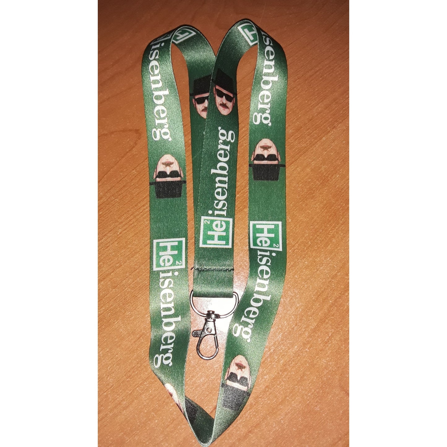 Best AMC TV Series Breaking Bad Heisenberg One Size Green Lanyard with Clip