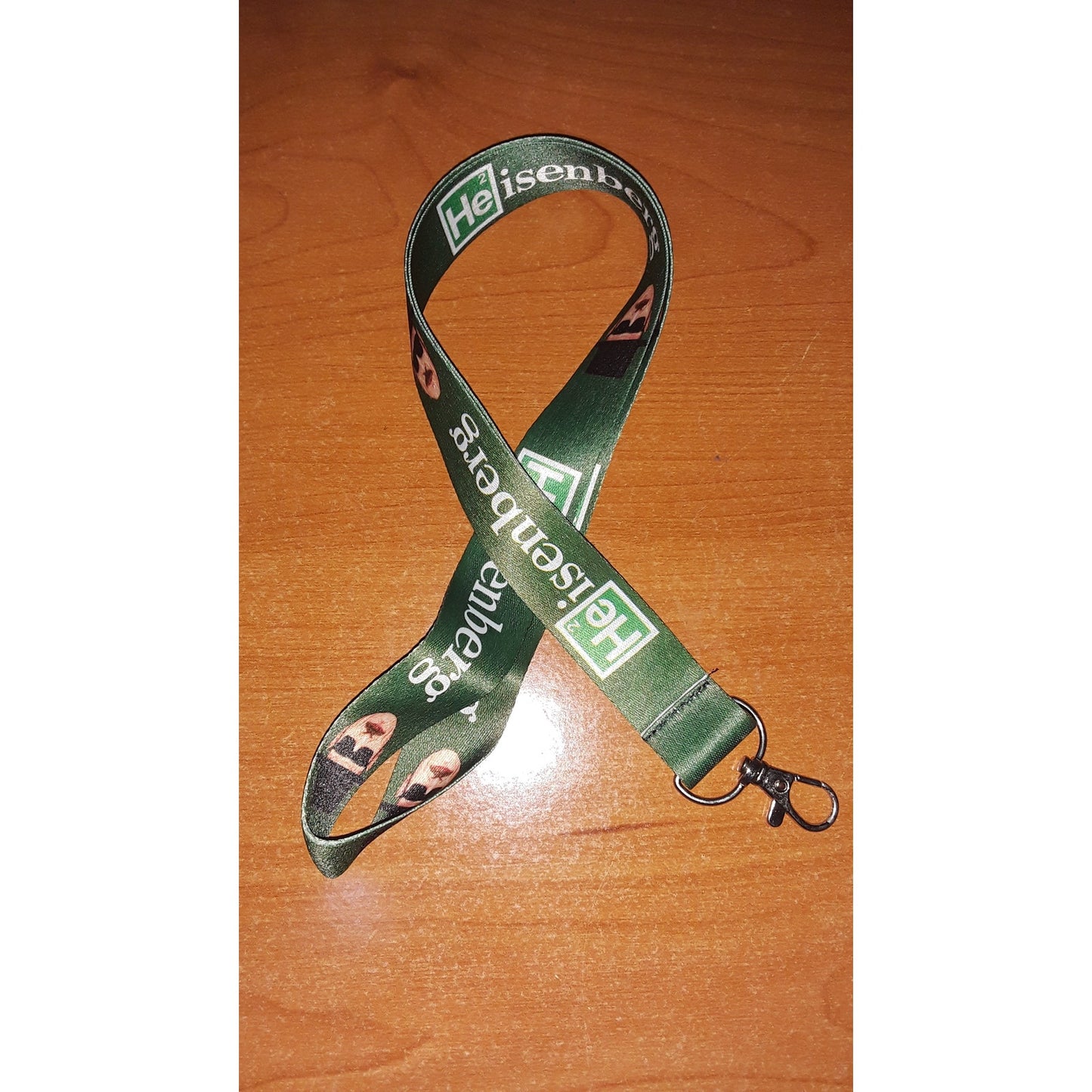 Best AMC TV Series Breaking Bad Heisenberg One Size Green Lanyard with Clip
