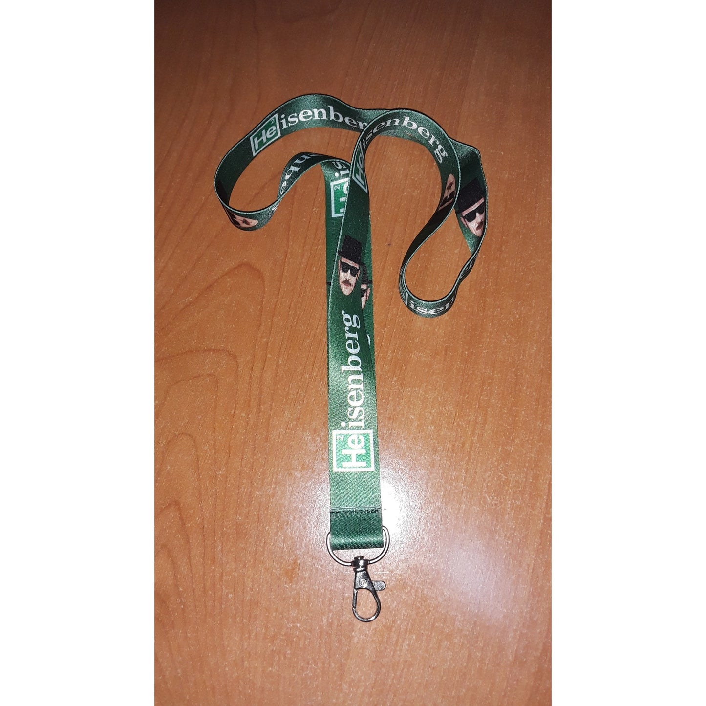Best AMC TV Series Breaking Bad Heisenberg One Size Green Lanyard with Clip
