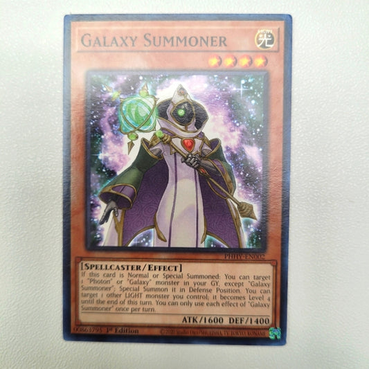 Photon Hypernova Galaxy Summoner PHHY-EN002 Spellcaster Level 4 Monster Card